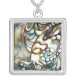 Stained Glass Cthulhu Pendant
