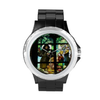 STAINED GLASS DESIGN WATCH