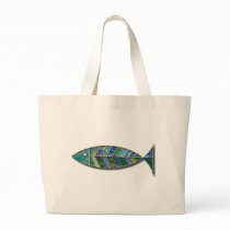 Stained Glass Fish bags by inkles Stained Glass Fish bags