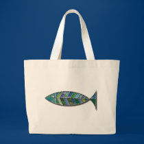 Stained Glass Fish bags