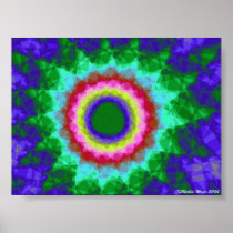 Stained Glass Fractal Posters