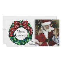 Stained Glass Holiday Wreath photo cards by MissNNick Stained Glass Holiday Wreath photo cards