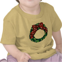 Stained Glass Holiday Wreath Shirt