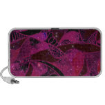 Stained Glass in Pinkish Purple speakers
