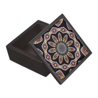 Stained Glass Kaleidoscope #1 Premium Gift Box planetjillgiftbox