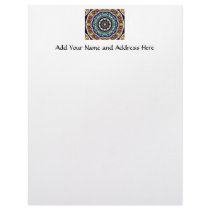 Stained Glass Kaleidoscope #2 Letterhead