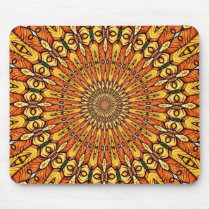 Stained Glass Kaleidoscope mousepads