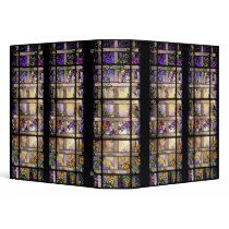 Stained Glass Lattice Vines Binder