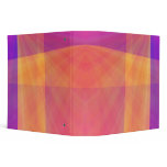 stained glass look with tropical colors binder