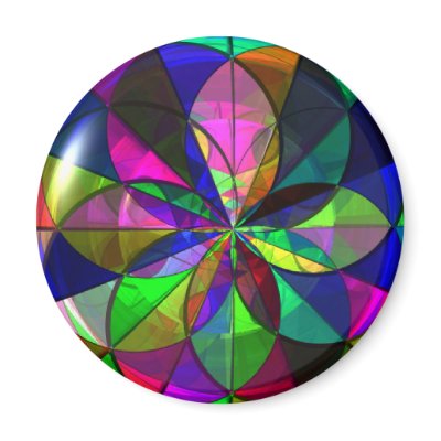 Stained Glass Magnet by GLManley