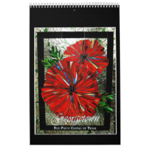 Stained Glass Mosaic Calendar