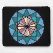 Stained Glass - mousepad