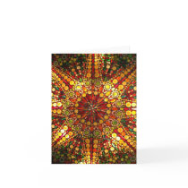 Stained Glass Note Cards