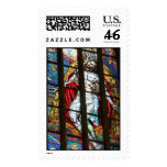 Stained Glass of Christ Stamp