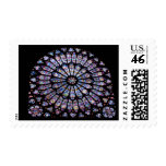 Stained Glass of Notre Dame Stamp