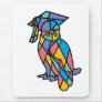 Stained Glass Owl Mouse Mat