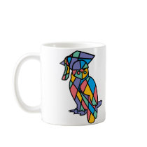 Stained Glass Owl mugs