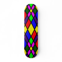 STAINED GLASS PATTERN skateboards by dgpaulart STAINED GLASS PATTERN skateboards