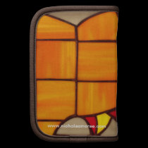 Stained glass pig-folio planners