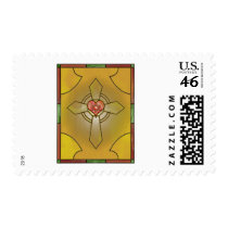 Stained Glass postage