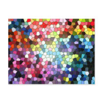 Stained Glass Postcard
