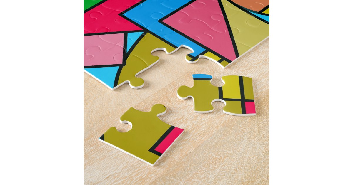 Stained Glass Puzzle Zazzle
