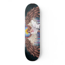 Stained Glass skateboard by Dragonfire12 Stained Glass skateboard