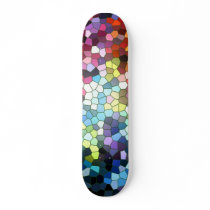 Stained Glass Skateboard by thehatch Stained Glass Skateboard
