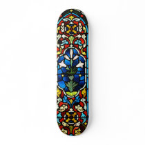 Stained Glass Skateboard Deck