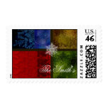 Stained glass snowflakes