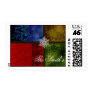 Stained glass snowflakes