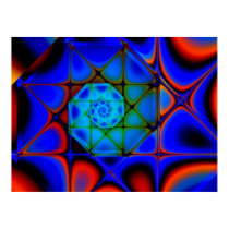Stained Glass  Spiral posters
