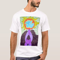 Stained Glass Spirit t-shirts