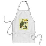 Stained Glass Toucan aprons