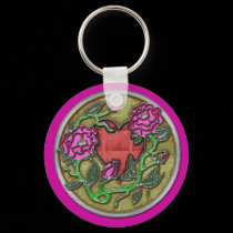 stained glass valentine keychains by wolffreeborn stained glass valentine keychains