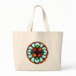 Stained Glass Window Tote Bags