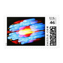 Stained glass window, Bern Munster, Switzerland Postage Stamps