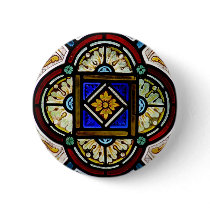 Stained Glass Window buttons