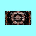 Stained Glass Window Kaleidoscope 14 labels