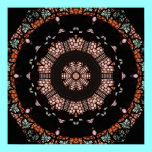 Stained Glass Window Kaleidoscope 14 posters