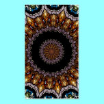 Stained Glass Window Kaleidoscope 21 business cards