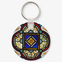 Stained Glass Window keychains by mlane53 Stained Glass Window keychains