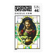 Stained Glass Window stamp