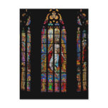 Stained Glass Window, St Vitus's Cathedral,Prague Post Cards