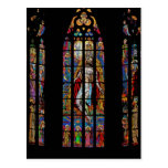 Stained Glass Window, St Vitus's Cathedral,Prague Post Cards