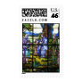 Stained Glass Window Stamp