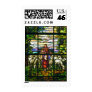 Stained Glass Window Stamp