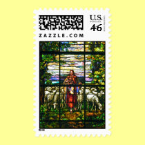 Stained Glass Window Stamp