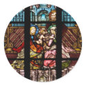 Stained glass window stickers