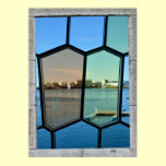 Stained Glass Window View Poster posters